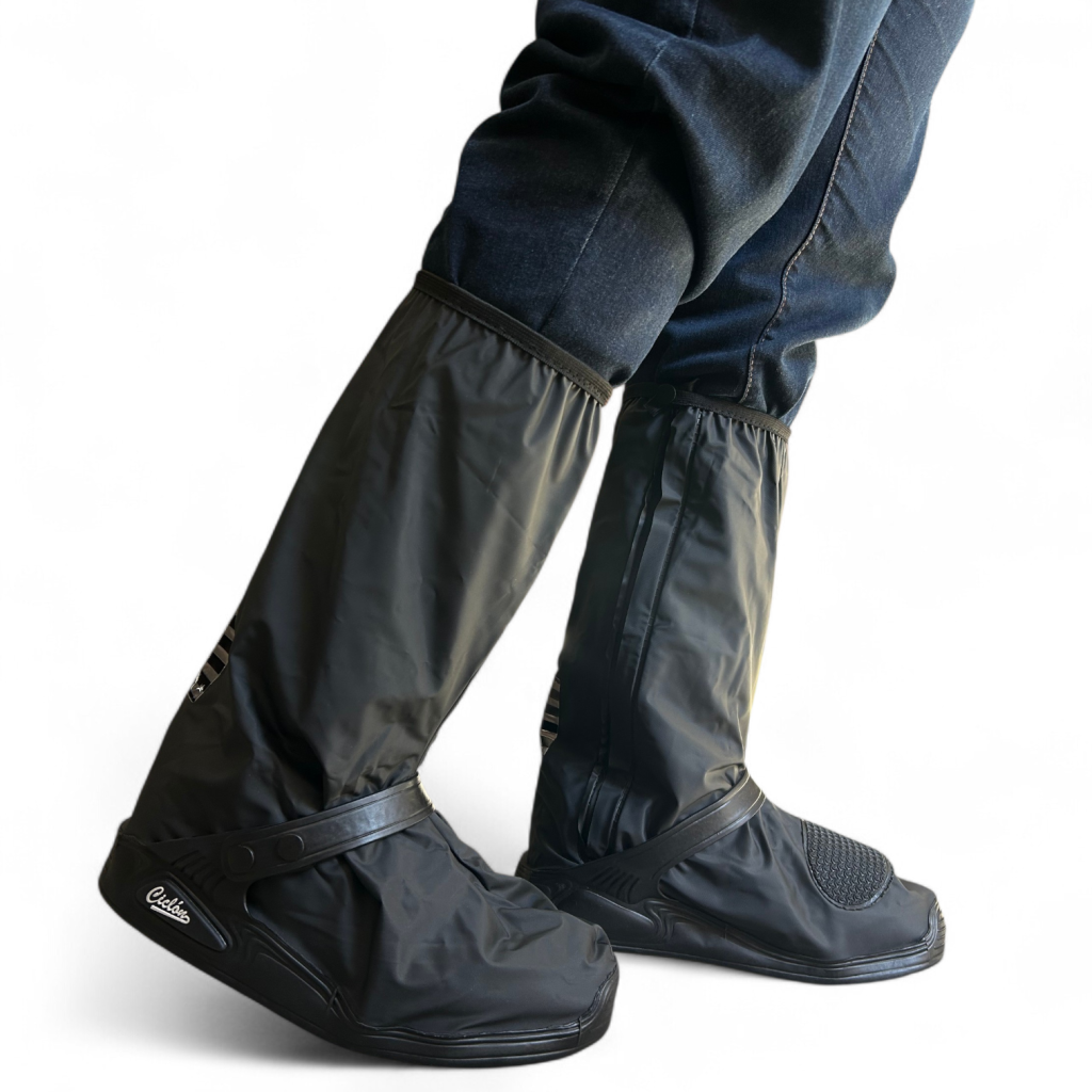 Ideal para usar en la moto en los días de lluvia. Protector de zapatos de gran durabilidad. 100 impermeable